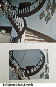 Perry Staircase, Rufus Prescott House, Keeseville, New York